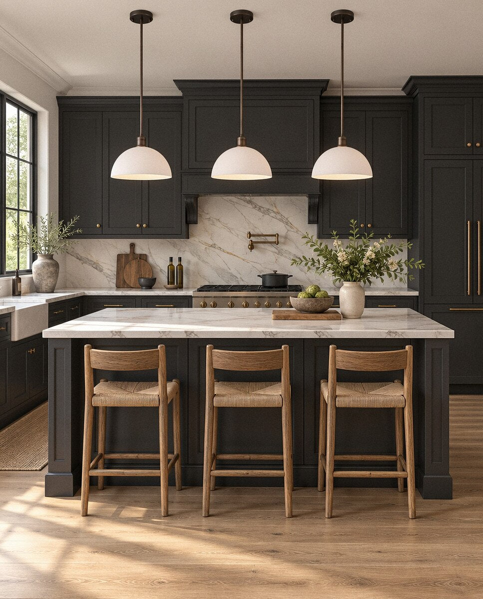 Sienna 1 Light Pendant with Opal Matte Glass Shade Antique Brass