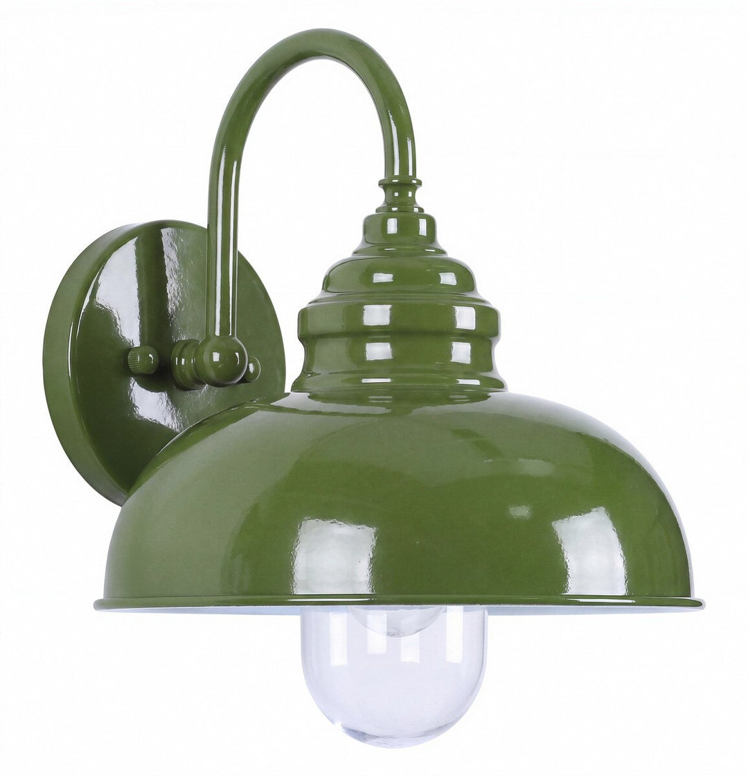 Parkway Outdoor Wall Light Olive Green Large WALL LIGHT