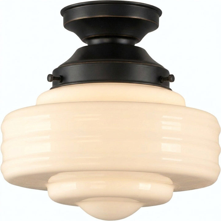 Detroit 8" Opal Gloss Batten Fix Patina