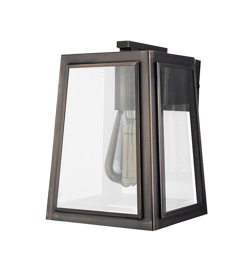 LONDON SOLID BRASS EXTERIOR Bronze WALL LIGHT