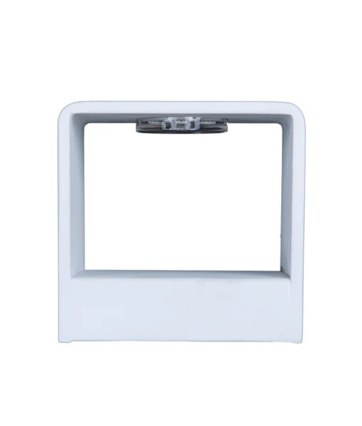 LONDON: City Series LED Interior Matte White Cube Up/Down Wall Light