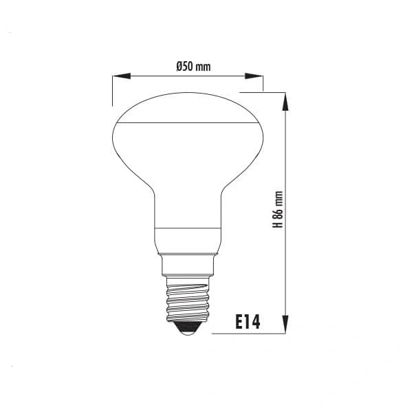 SAL R SERIES DIMMABLE LR50/D - 5W