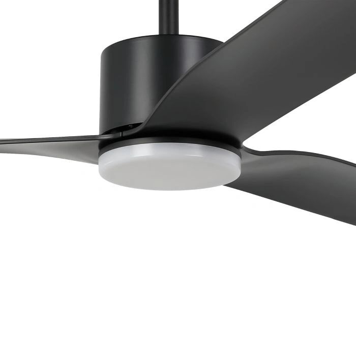 EGLO ILUKA 52 DC ceiling fan with LED light BLACK MATT