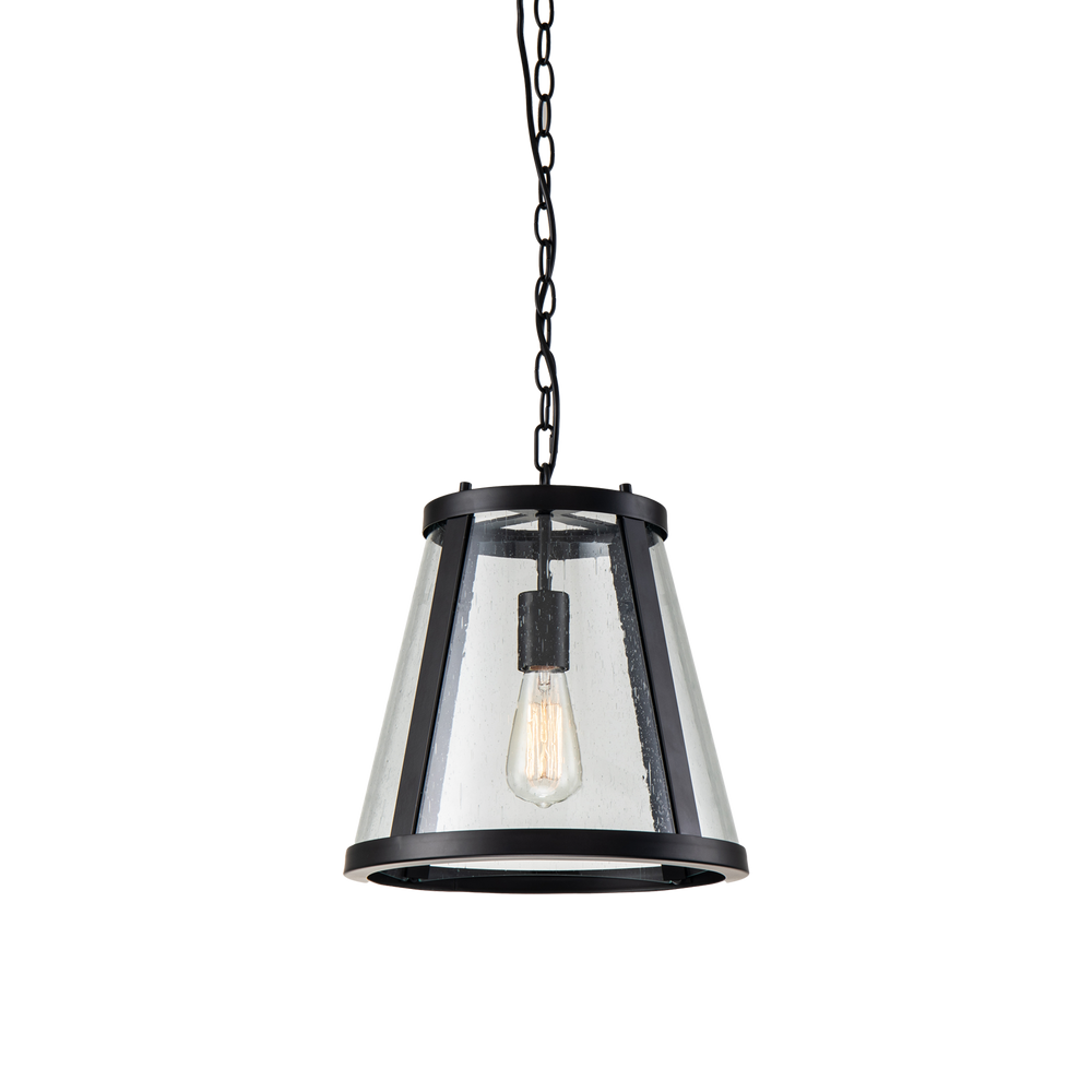 LAUREN P1 33CM NKL/BLACK Pendant