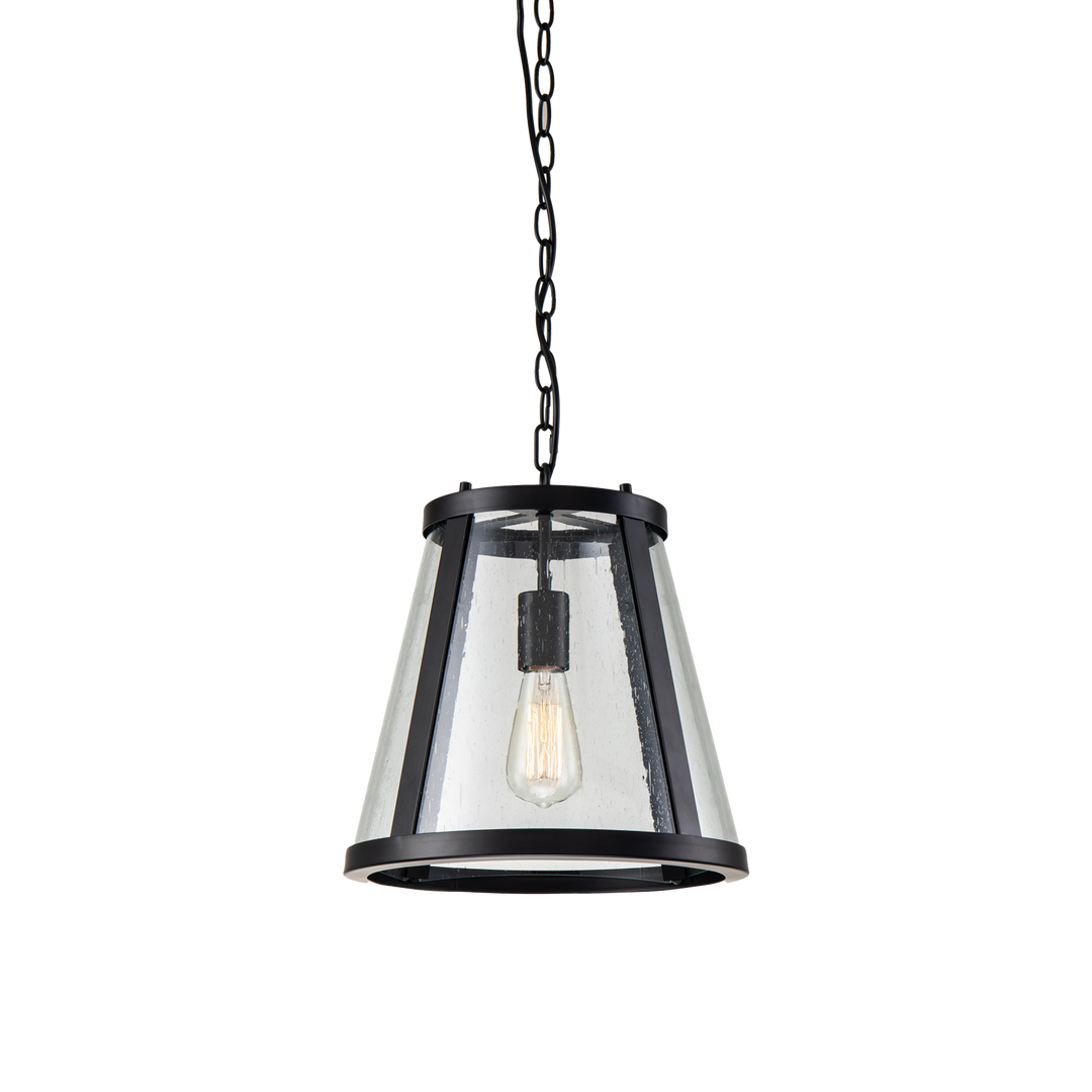 LAUREN P1 33CM NKL/BLACK Pendant