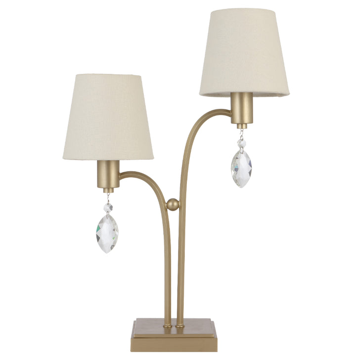 MALVERN 2 LIGHT TABLE LAMP