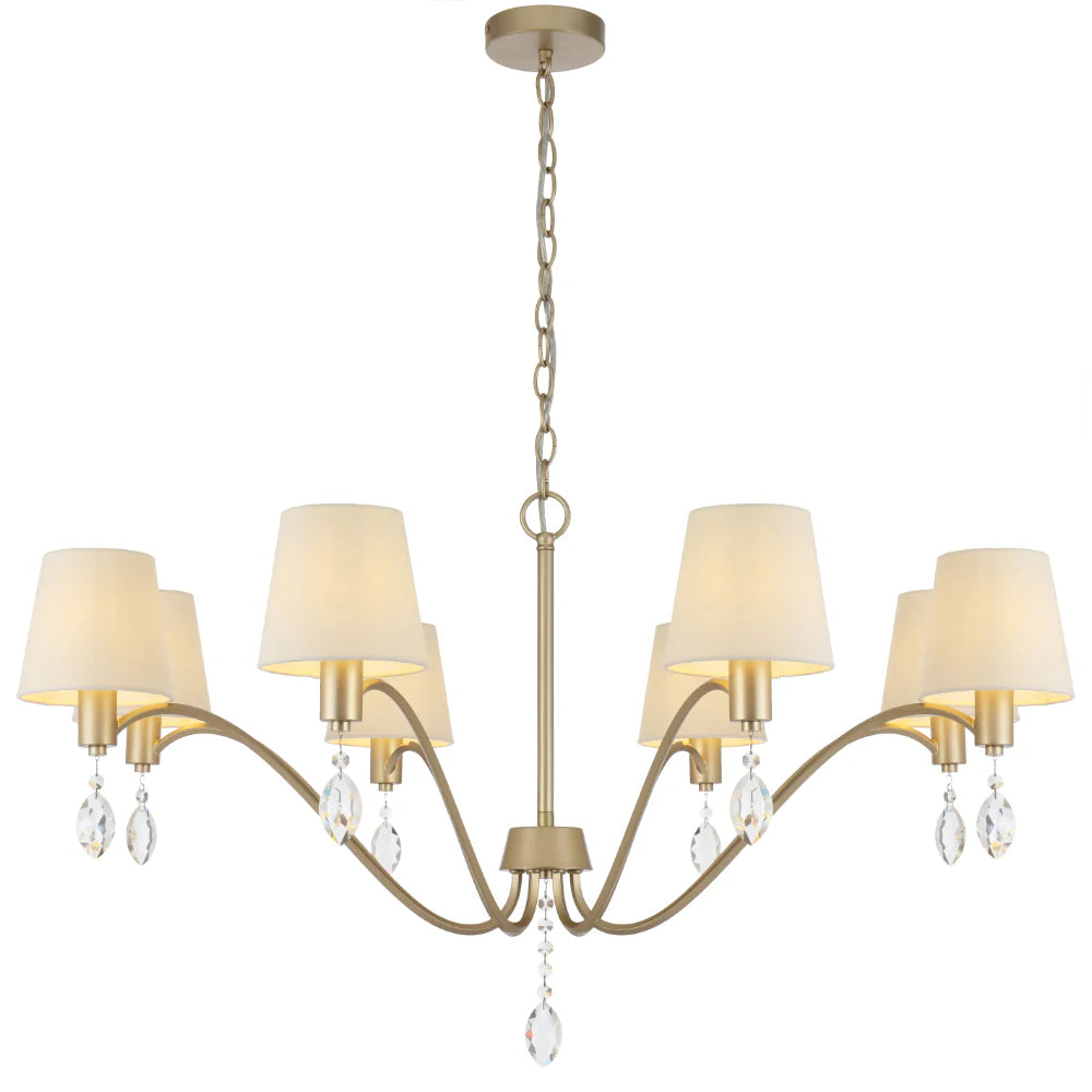 MALVERN 8 LIGHT PENDANT