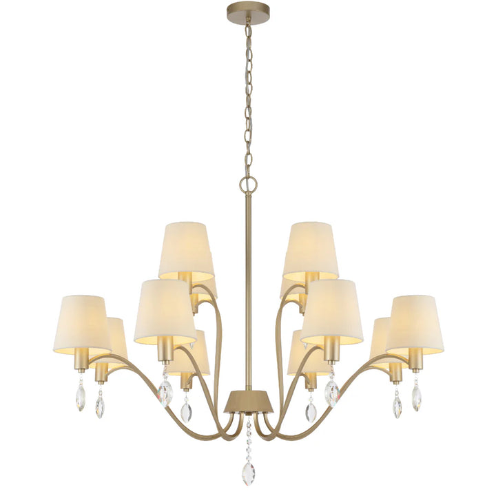 MALVERN 12 LIGHT PENDANT