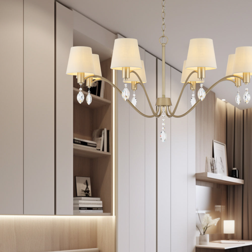 MALVERN 8 LIGHT PENDANT