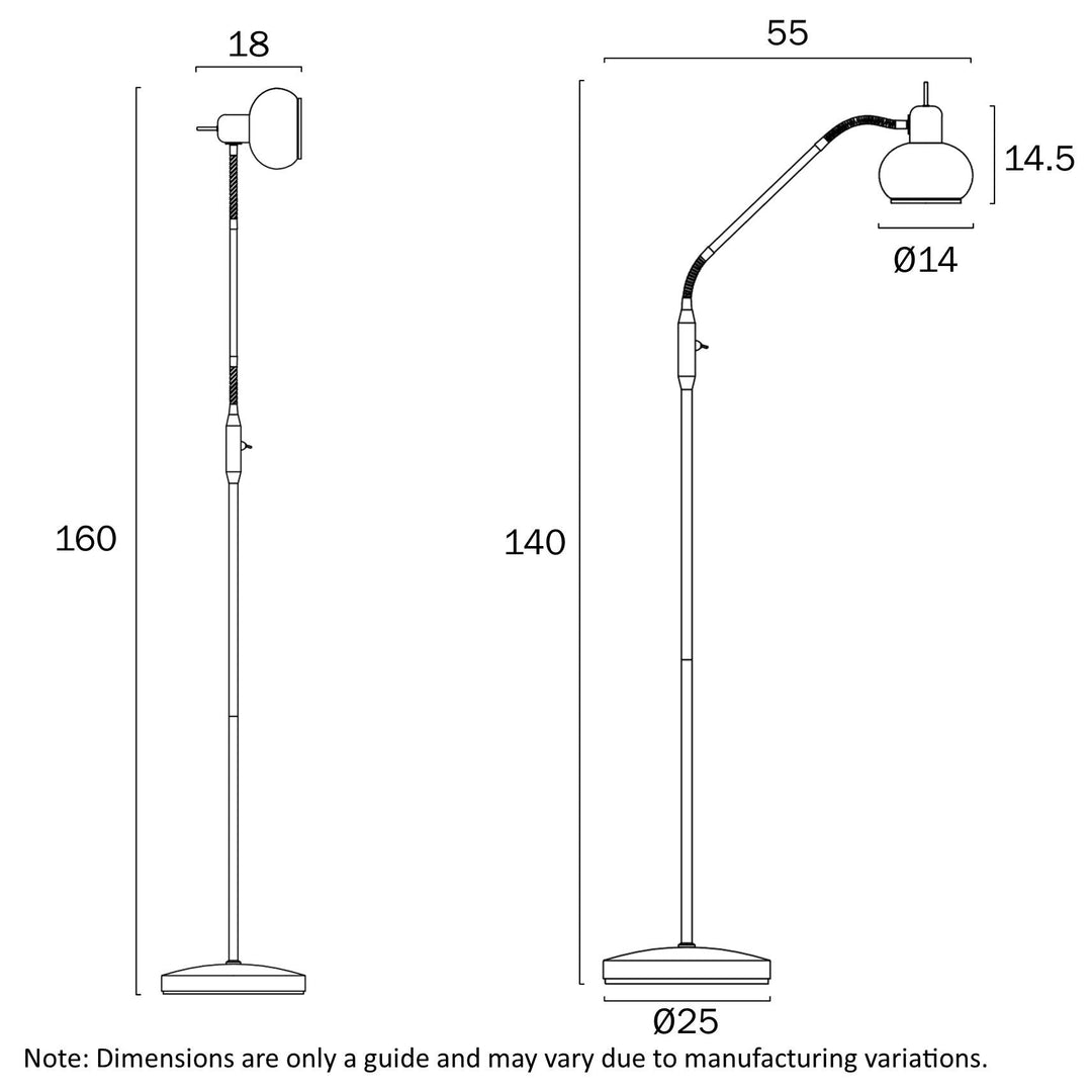 Telbix MARBELL FLOOR LAMP