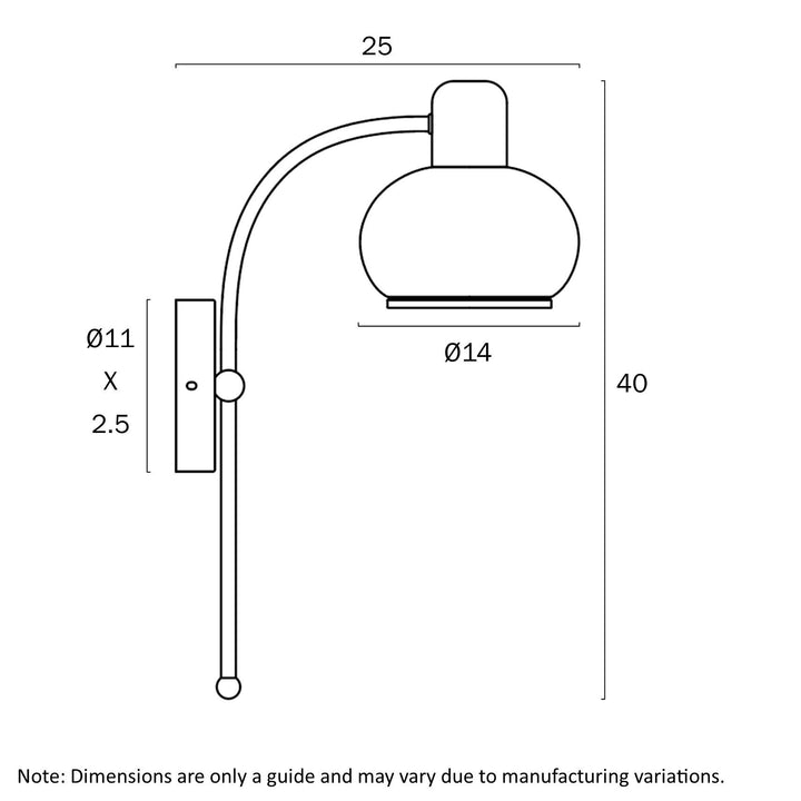 Telbix MARBELL WALL LIGHT