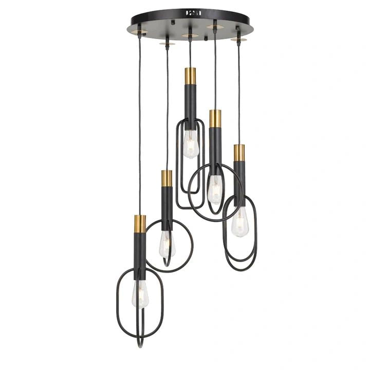 TELBIX MARVIN 5 LIGHTS PENDANT