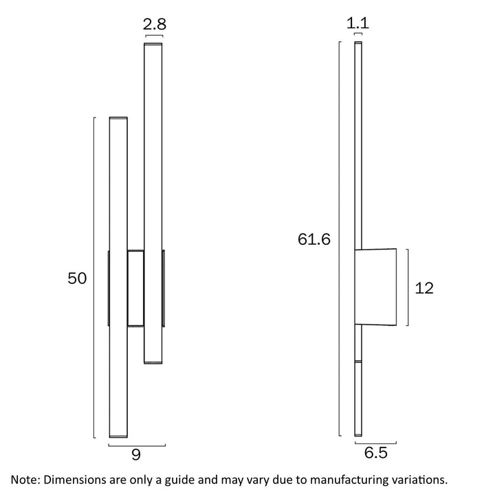 Telbix MASTO 2 LIGHT WALL LIGHT