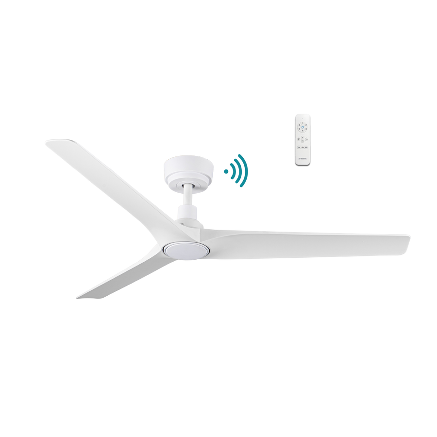 Cordoba DC 52″ Smart Ceiling Fan With WIFI Remote Control Matte White Ceiling Fan