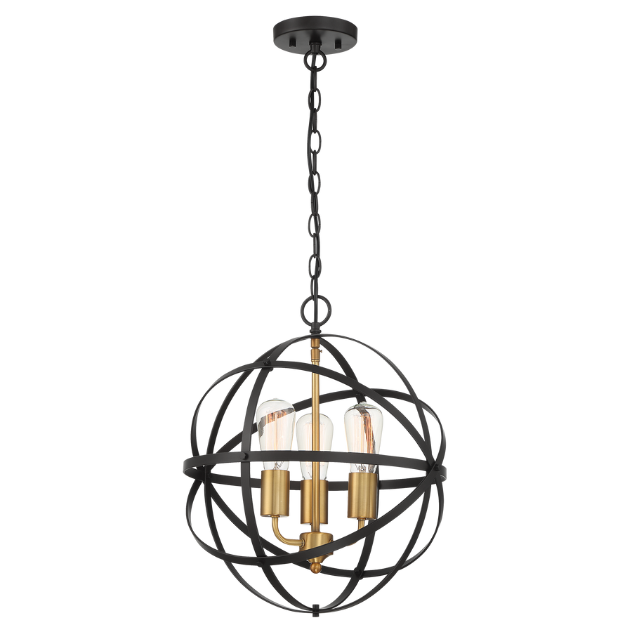 APOLLO P3 40CM BRZ/GLD Pendant