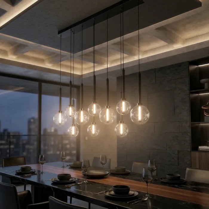 Meteor 10 Light Pendant -Bar Pendant