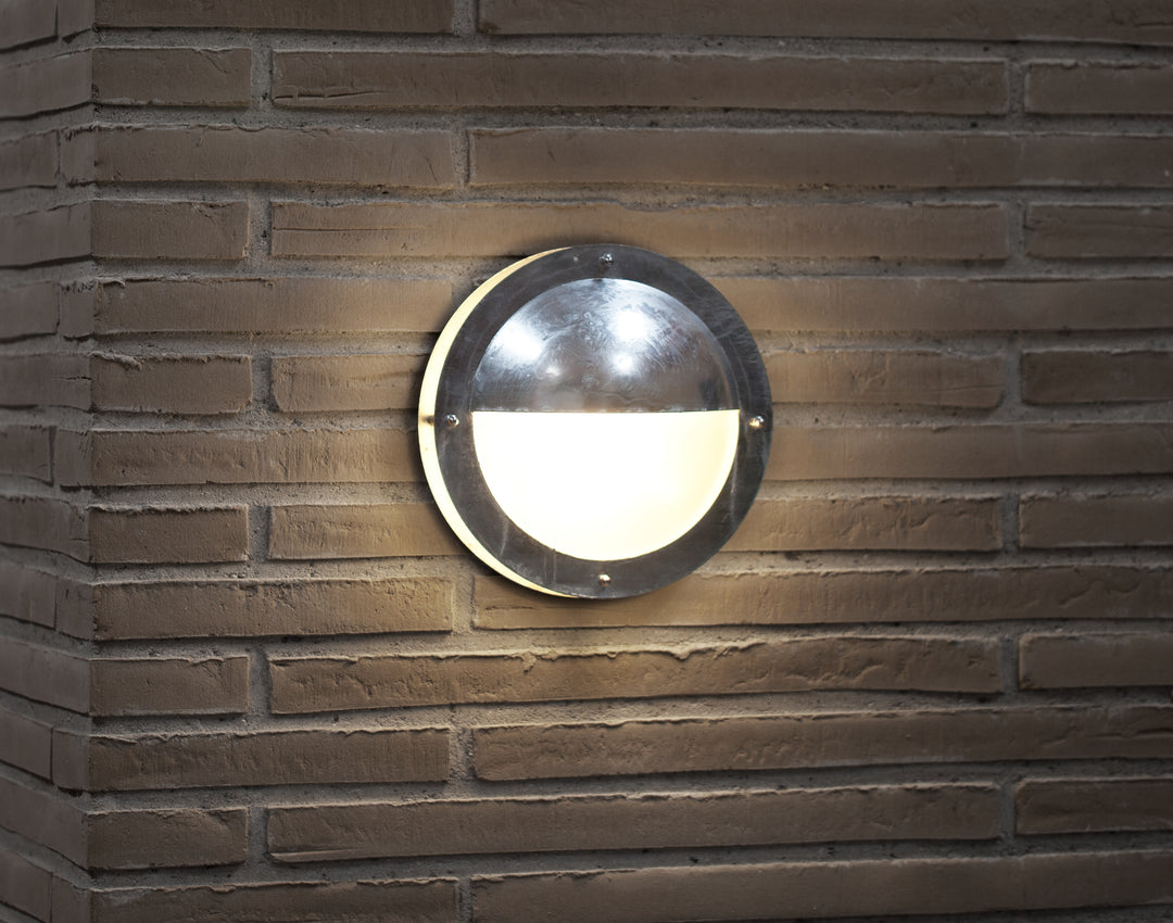 Malte Wall light Galvanized