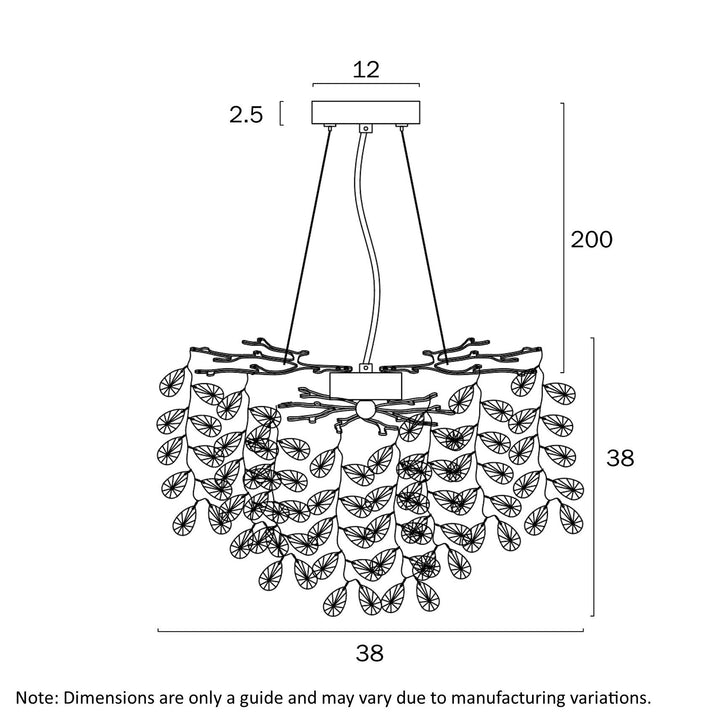 Telbix MOLENA 5 LIGHT PENDANT