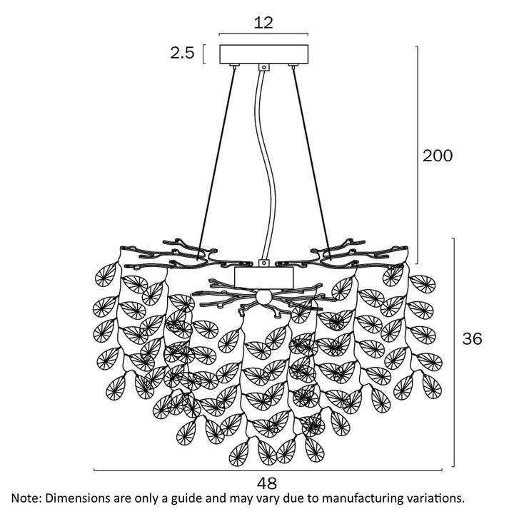 Telbix MOLENA 6 LIGHT PENDANT