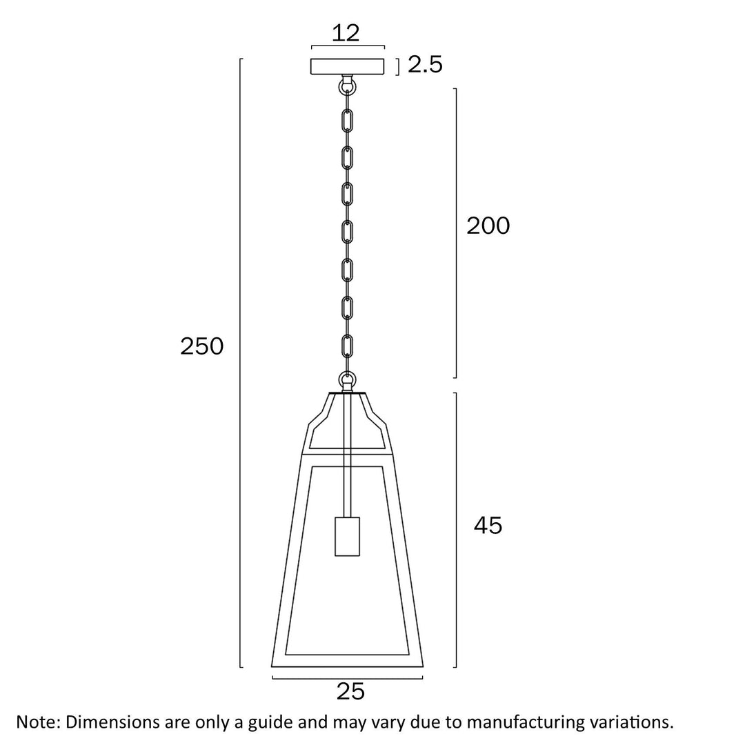 Telbix MONTEAL 1 LIGHT PENDANT