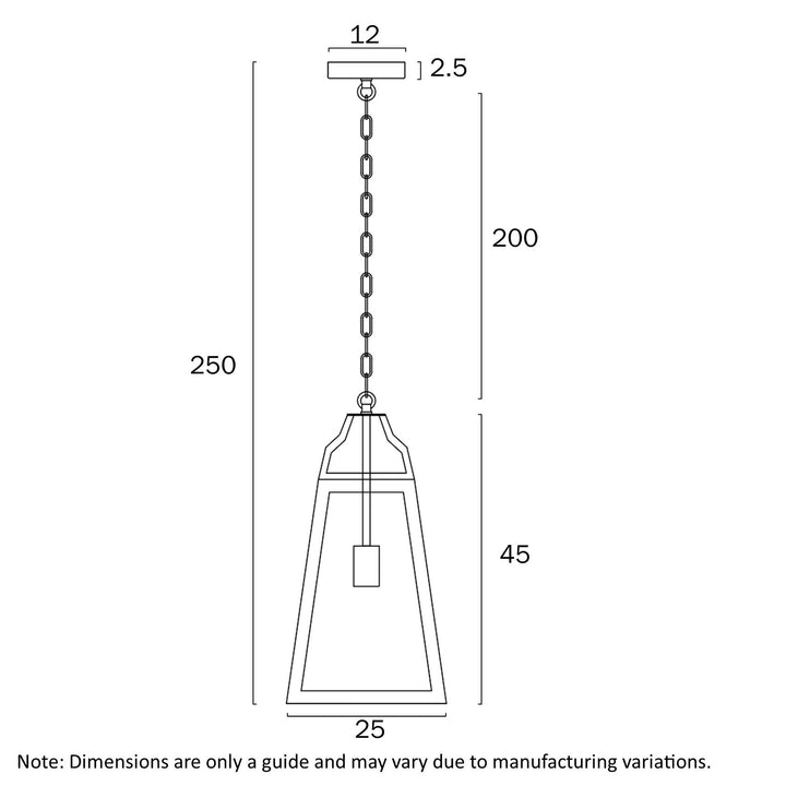 Telbix MONTEAL 1 LIGHT PENDANT