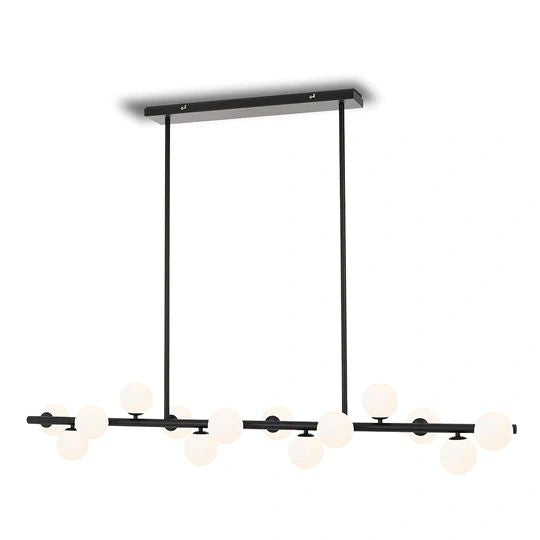 TELBIX MORAN 14 LIGHTS PENDANT BLACK OPAL MATT Pendant