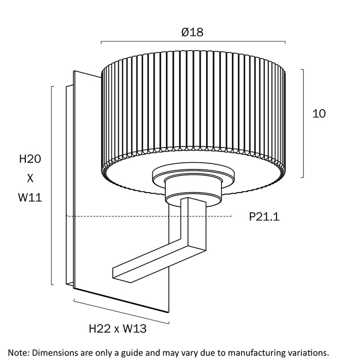 MORENO II WALL LIGHT WALL LIGHT