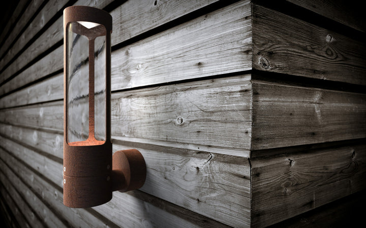 Helix Wall light Corten