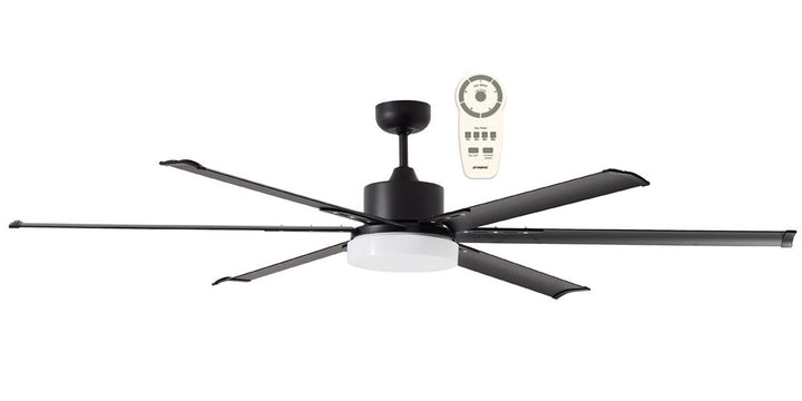 Albatross 72″ & 84″ DC Ceiling Fan With 24W LED Light and Remote (Copy) Matte Black Ceiling Fan