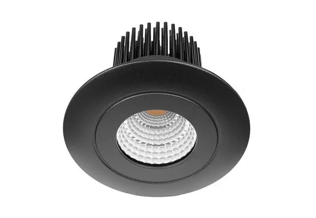 Miniled XDF10-O 10W IP65 Rated Recessed Downlight 1-10V Black Downlight