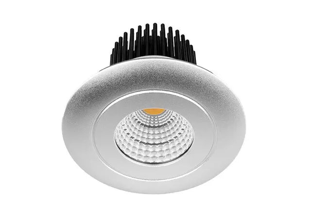 Miniled XDF10-O 10W IP65 Rated Recessed Downlight 1-10V Silver Downlight