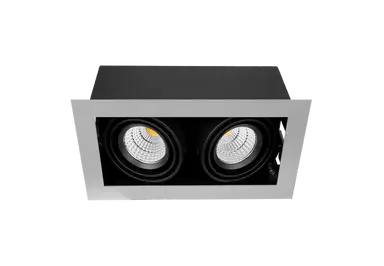 Miniled XMA210 2 x 10W Recessed Adjustable Rectangular Downlight
