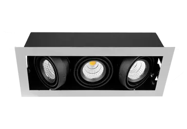 Miniled XMA310 3 x 10W Recessed Adjustable Rectangular Downlight DALI 110V