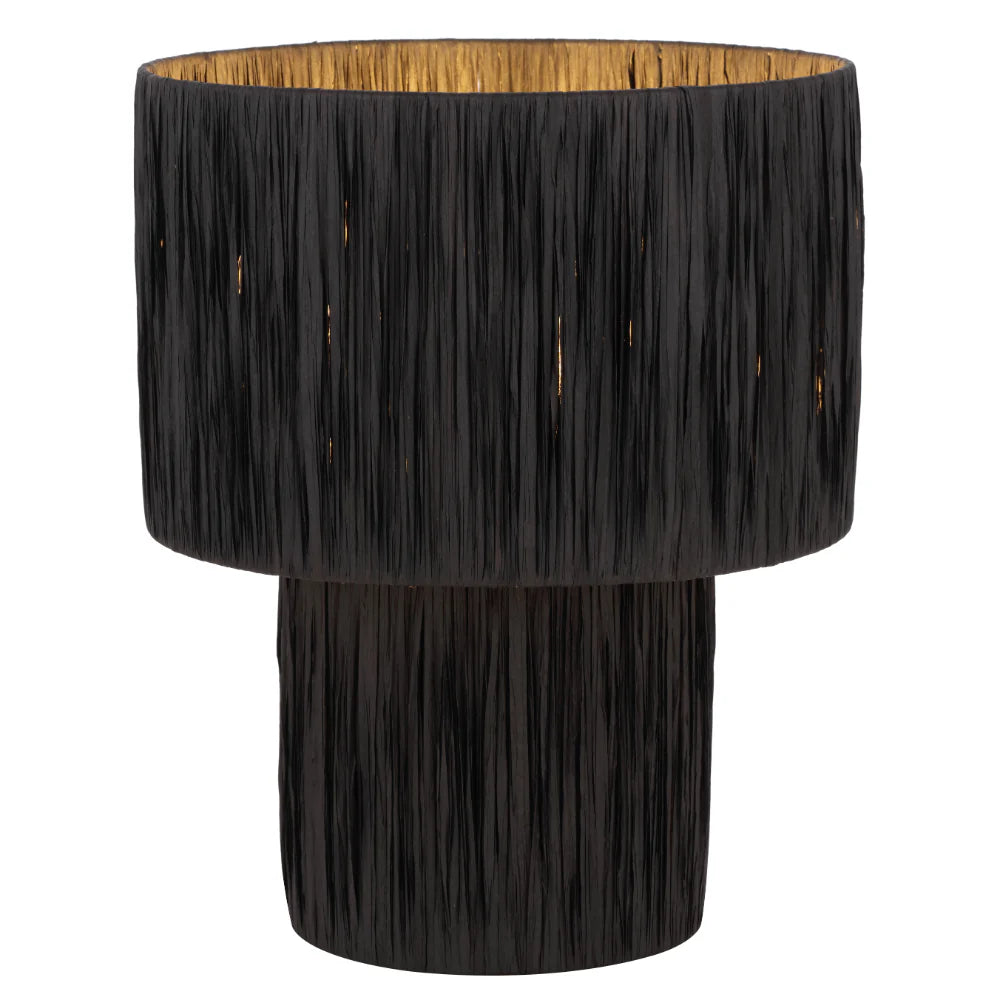 NATIVA LARGE TABLE LAMP Black TABLE LAMP