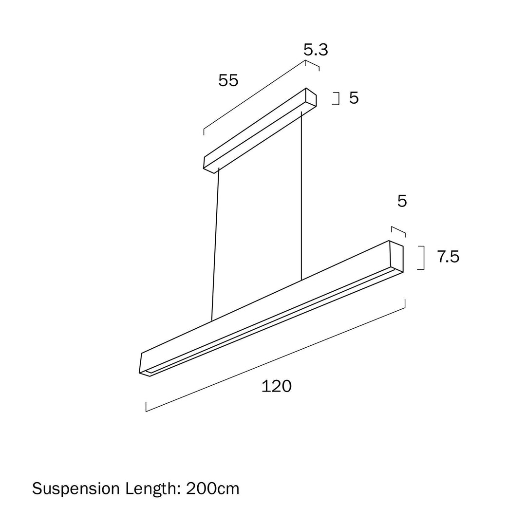 TELBIX NAVARO 120 PENDANT