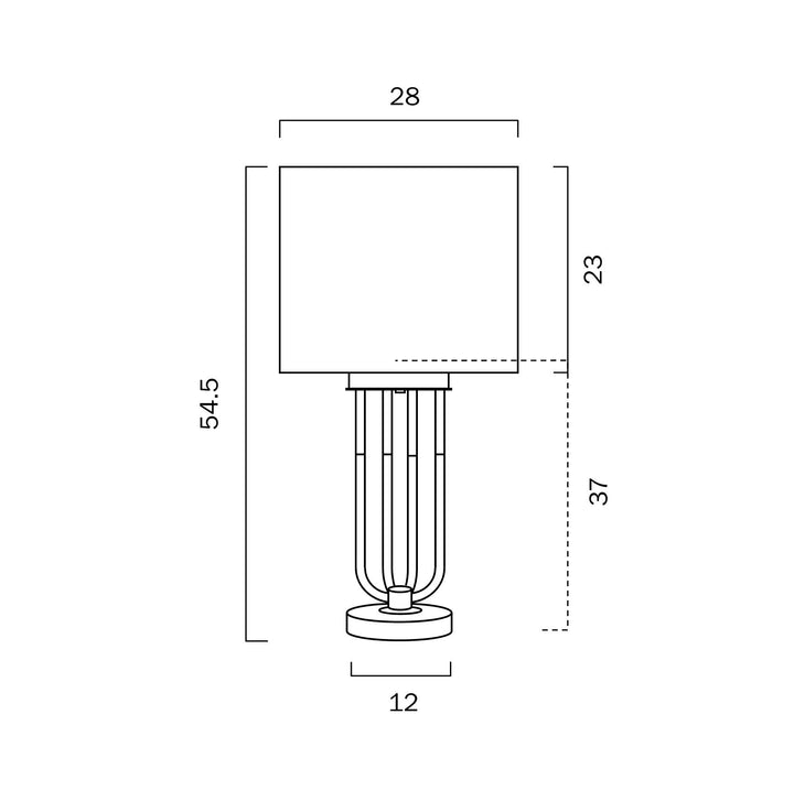 TELBIX NEGAS TABLE LAMP