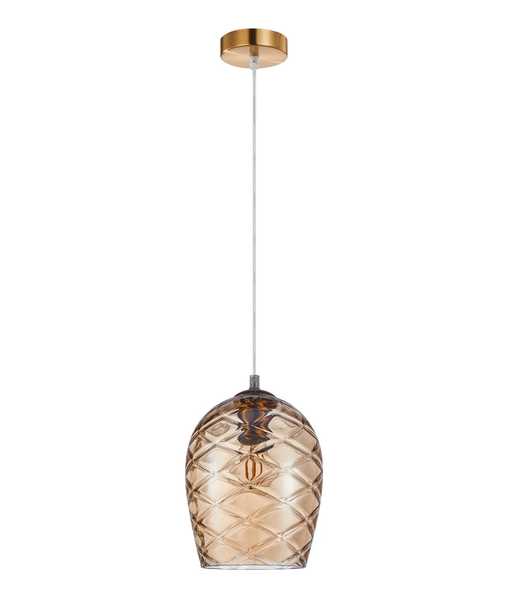NETA: Interior Wine Glass Shade Segmented Pendant Lights Coffee Pendant