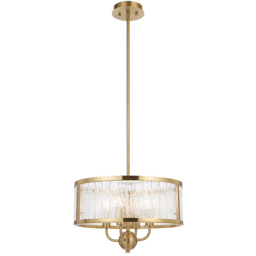 NOREL 4 LIGHT PENDANT Gold Pendant