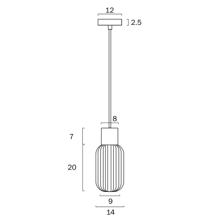 TELBIX NORI 14 PENDANT