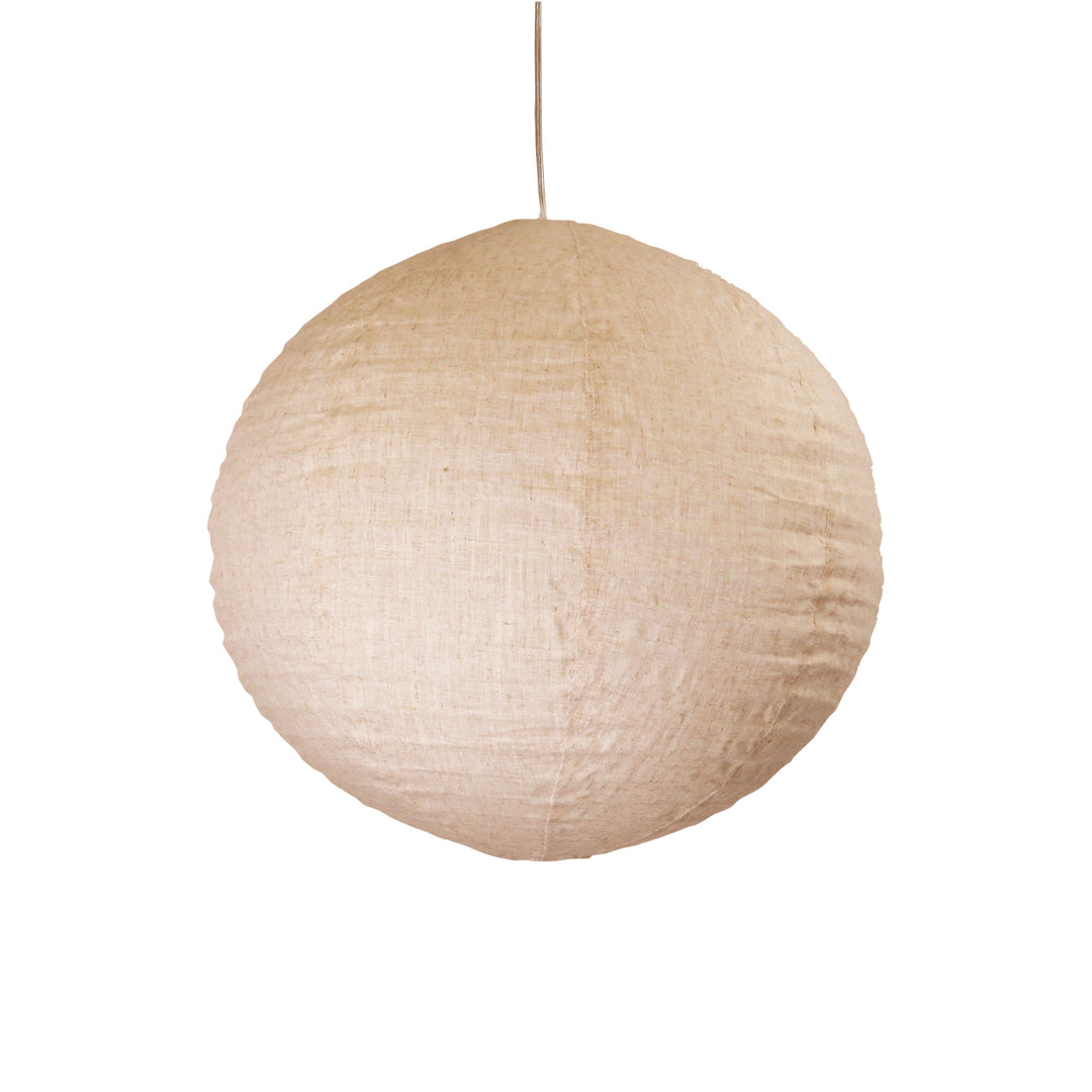 KANTO.60 SHADE Flax/White Linen Shade Only Flax Pendant