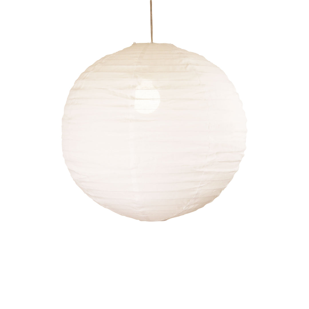 KANTO.60 SHADE Flax/White Linen Shade Only White Pendant