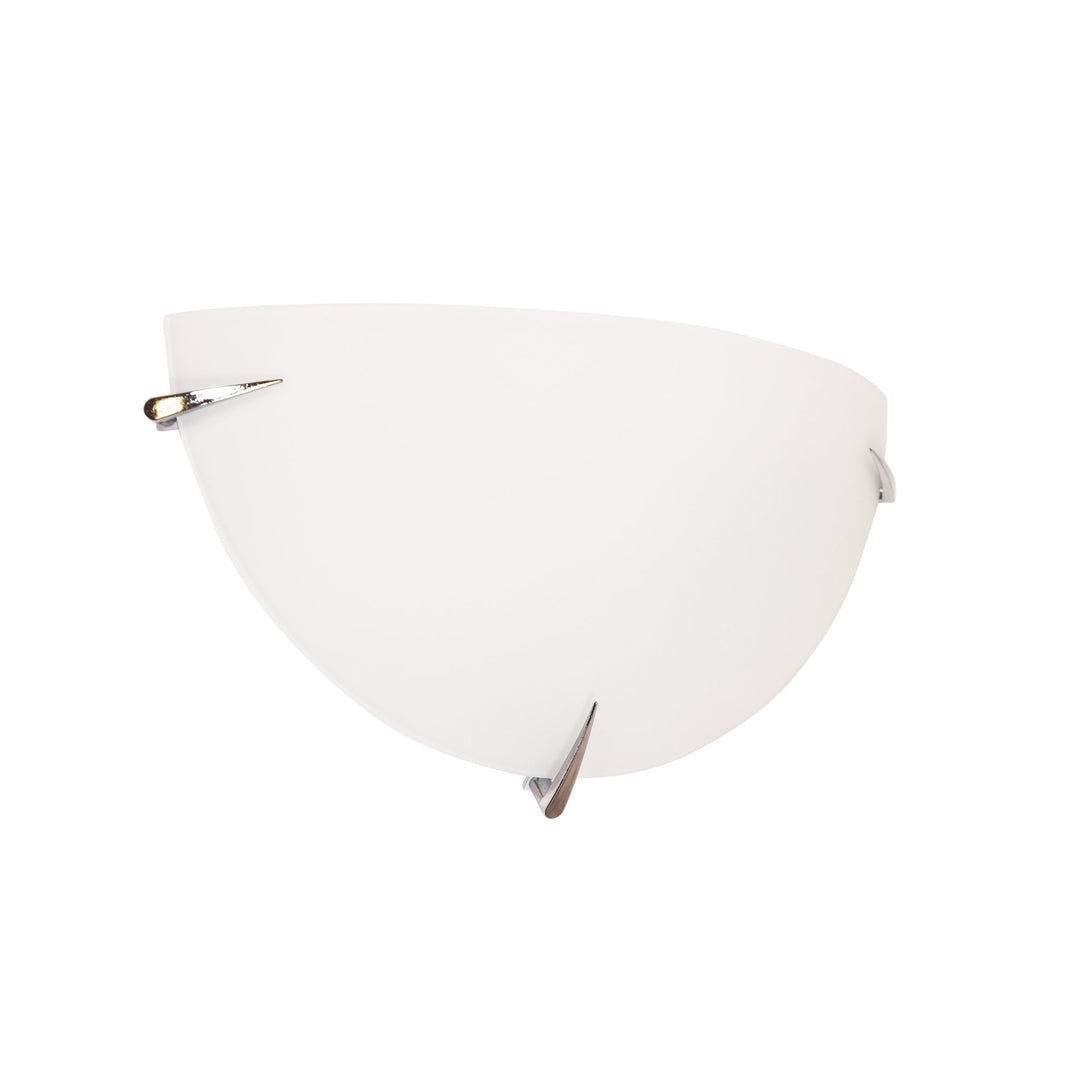 CLAW WALL 30cm Wall llight Matt Opal and Chrome Wall light