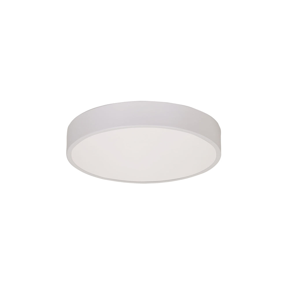 ORBIS.30 BLACK/WHITE TriColour LED Ceiling Light White OYSTER LIGHT