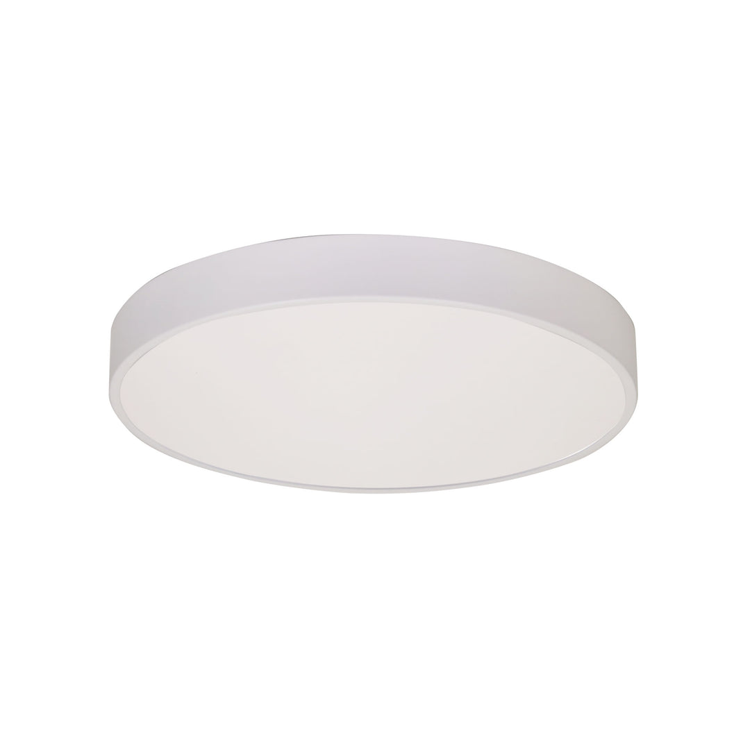 ORBIS.40 BLACK/WHITE TriColour LED Ceiling Light White OYSTER LIGHT
