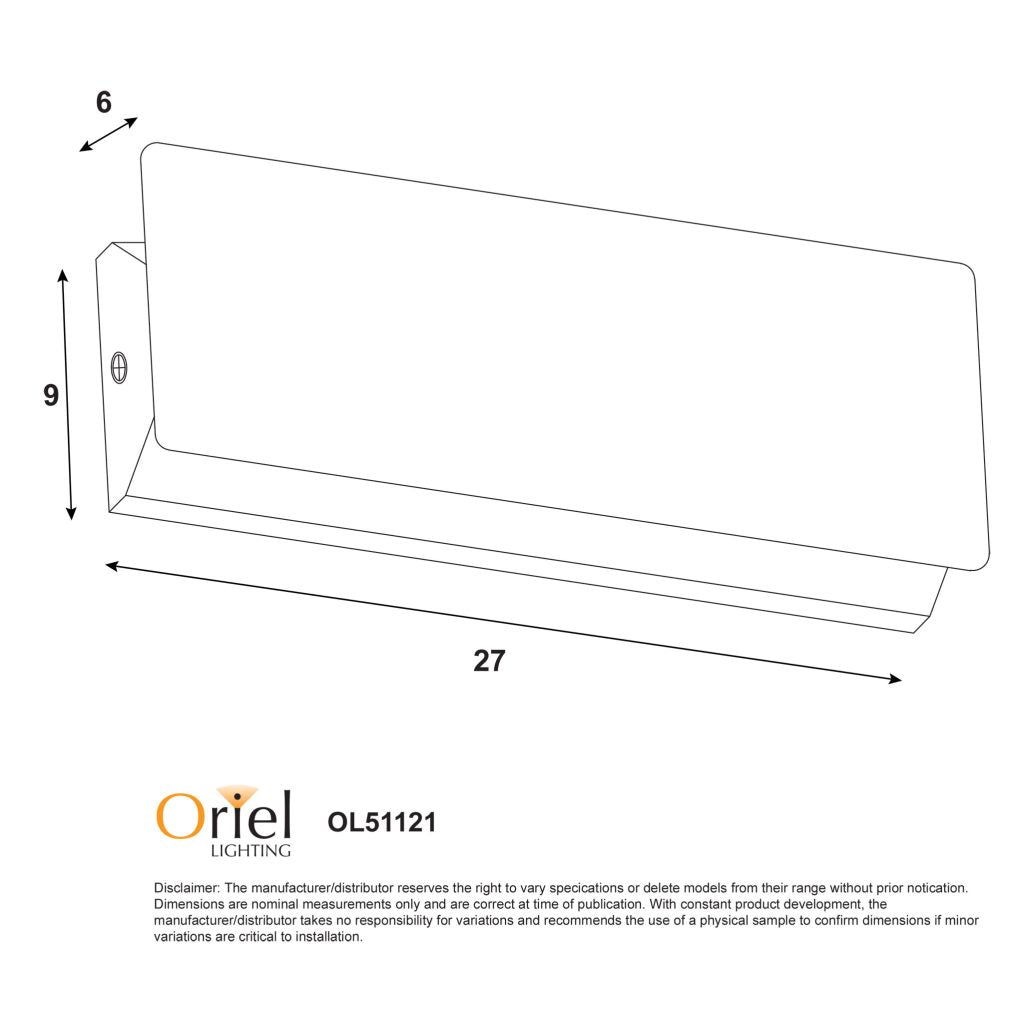 NIMMO 8W CTS LED WALL LIGHT