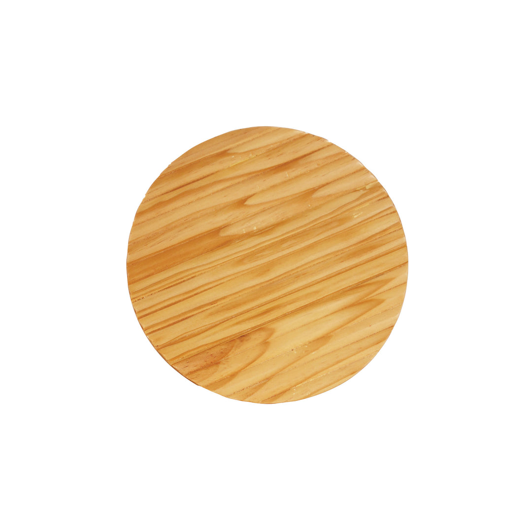 DOT.25 SCALLOPED WOOD Tri-Colour LED Wall Light 20cm Wall light