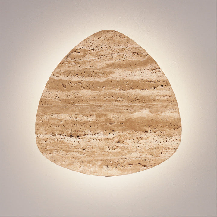 REUL.20/27 TRAVERTINE Tri-Colour LED Wall Light 27cm WALL LIGHT