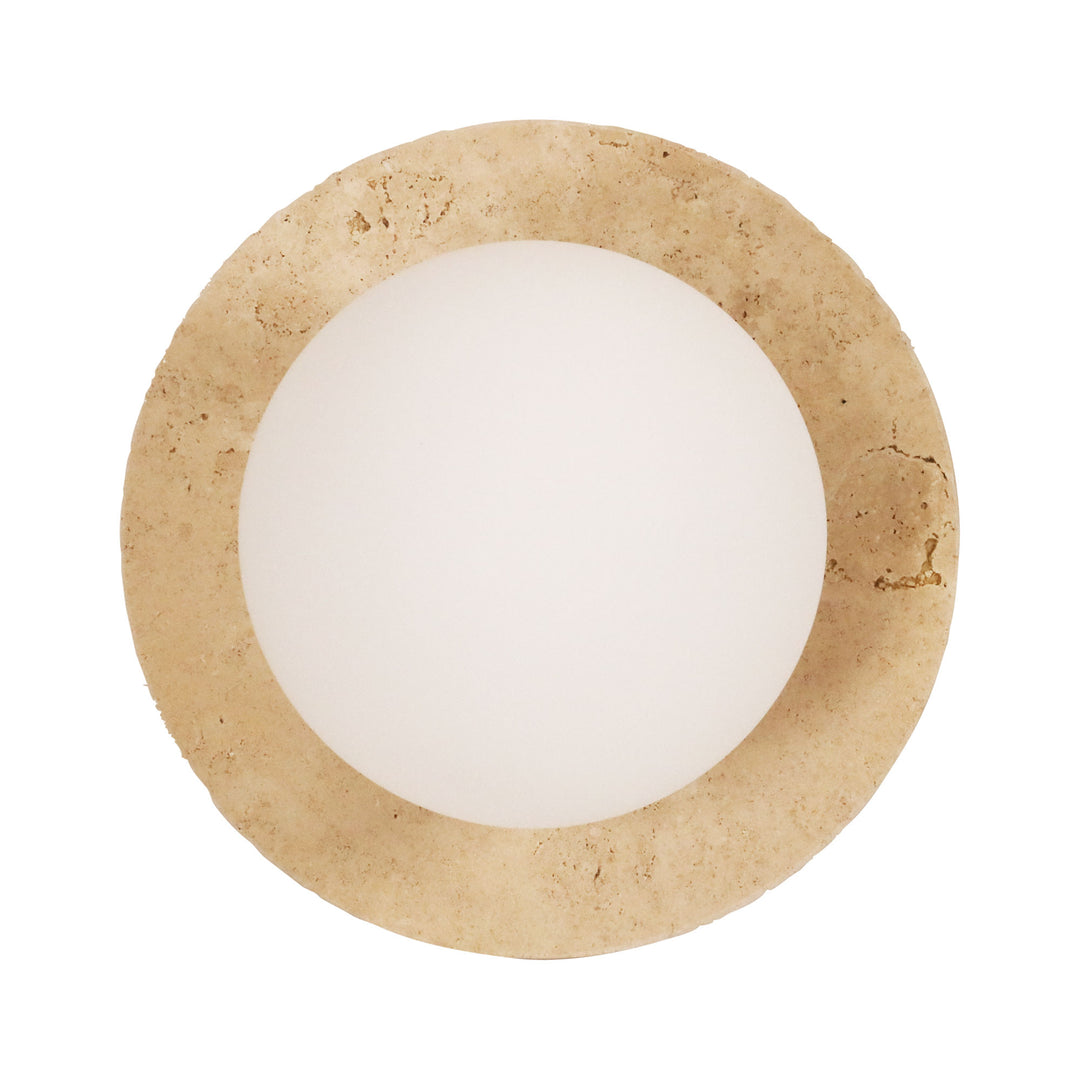 ELF G9 TRAVERTINE Decorative Opal Glass Wall Light WALL LIGHT