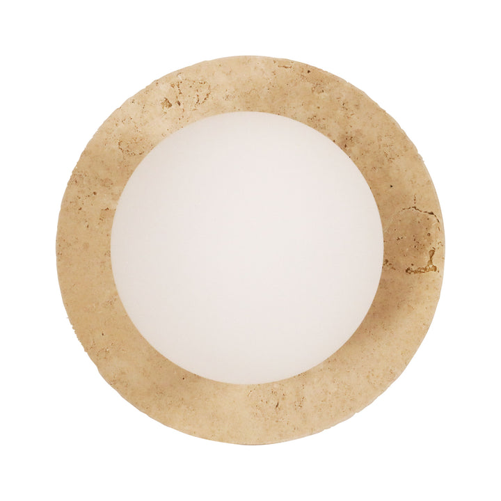 ELF G9 TRAVERTINE Decorative Opal Glass Wall Light WALL LIGHT