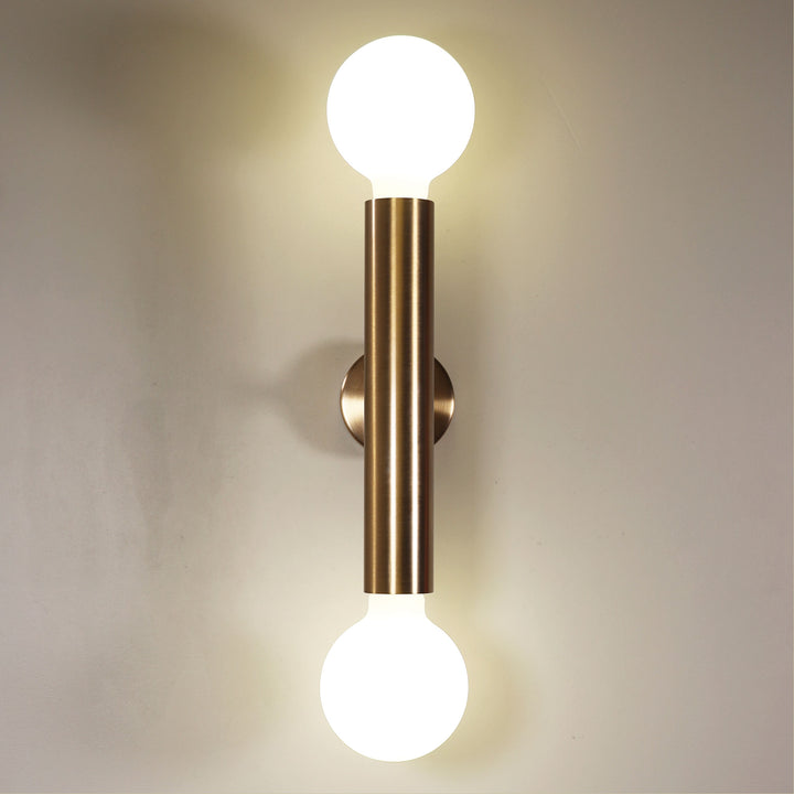 TOLI BLACK Twin Wall Light